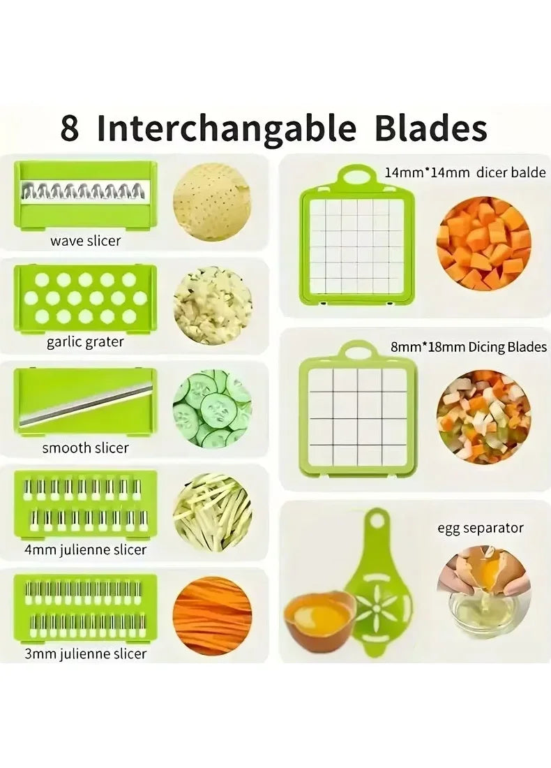 5-in-1 Vegetable Cutter Multifunctional Kitchen Tool