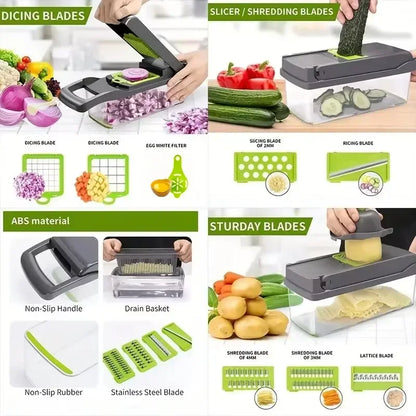 5-in-1 Vegetable Cutter Multifunctional Kitchen Tool